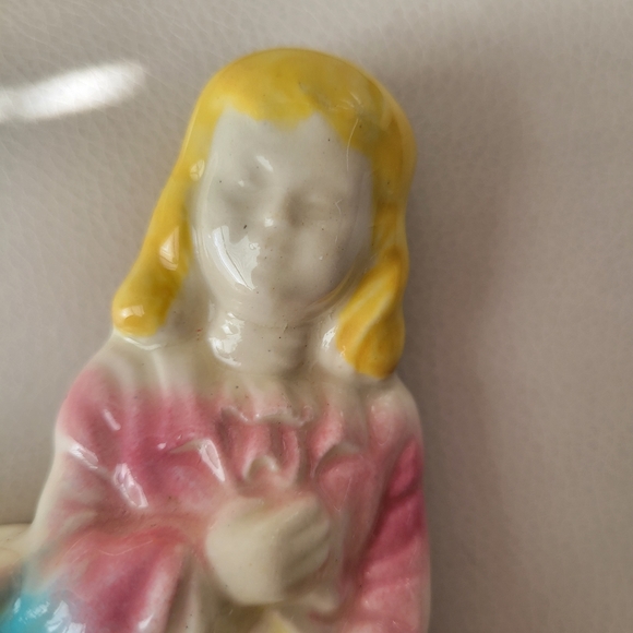 Vintage Pottery Girl Vase ~ MCM ~ USA Pottery (?) ~ 1950s (?) ~ FINAL PRICE - Picture 8 of 16